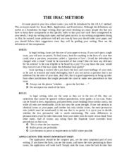 i.r.a.c. method