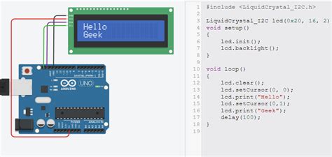 I2C Lcd Display C Code