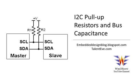 i2c pull up resistor placement