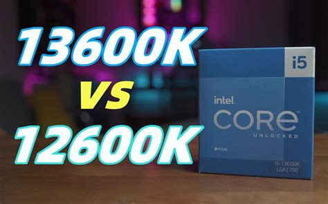 i5 13600kf vs 12600k