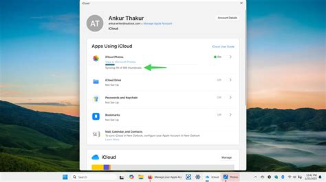 Sinkronisasi foto menggunakan iCloud