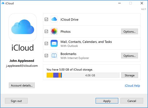 iCloud for Windows