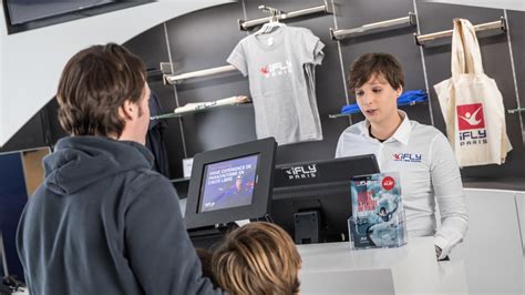 iFly registration desk