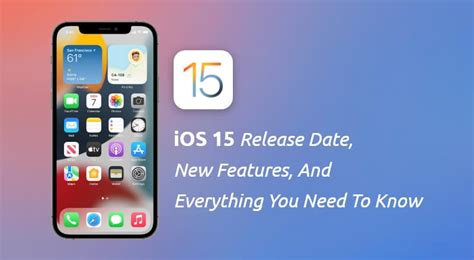 iOS 15: Release