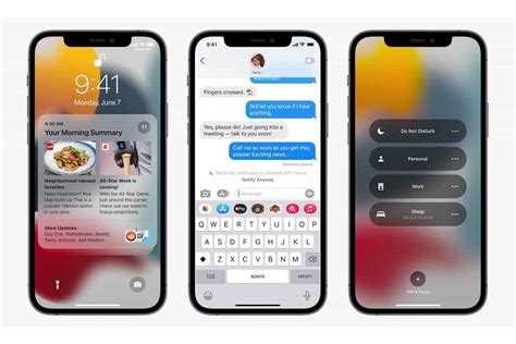 iOS 15 iMessage and FaceTime
