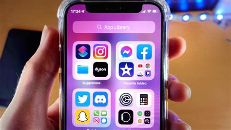 iOS 16 App Library