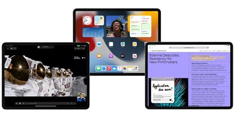 iPadOS 15 updates