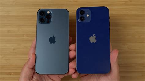 iPhone 12 vs iPhone 12 Pro: design