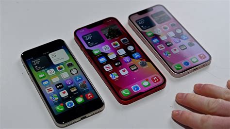 iPhone 13 mini displays