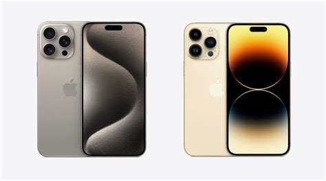 iPhone 14 Pro Max vs iPhone 15: specs comparison