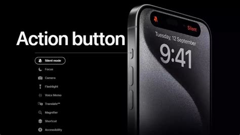 iPhone 15 Pro Action Button Functions