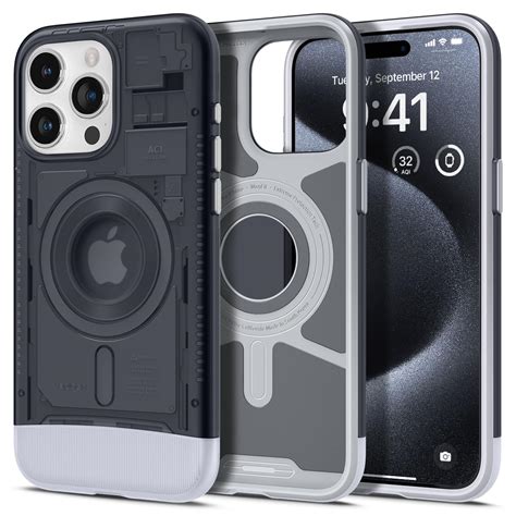 iPhone 15 Pro Max case - Spigen Classic C1 MagFit