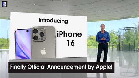 iPhone 16 announcement date
