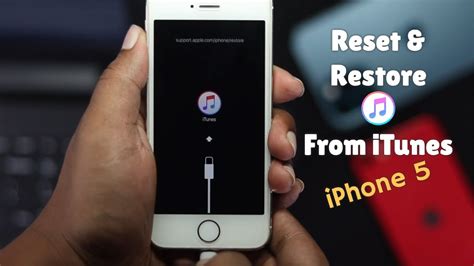 iPhone 5 reset