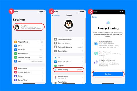 iPhoneのスクリーンタイム保護者設定画面