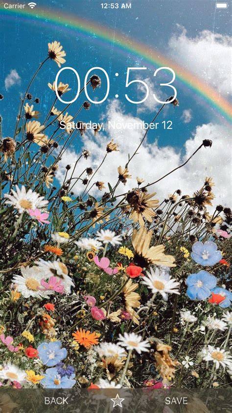 iPhoneの壁紙設定画面イメージ