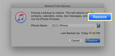 iTunes/Finder Backup (Local Restore)