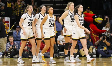 ia hawkeye women's basketball score