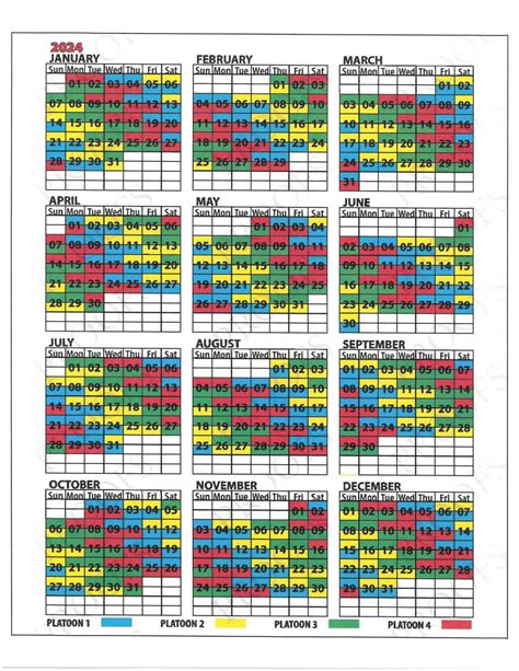 Iaff Shift Calendar 2024