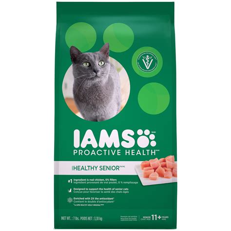iams dry cat food senior
