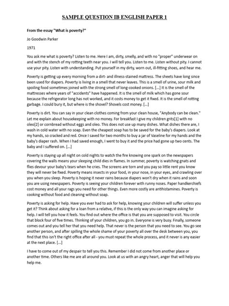 IB English Paper 1 completely explained LitLearn
