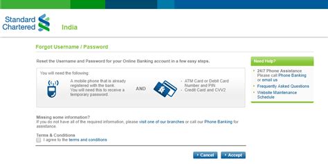 ibank standard chartered online banking india