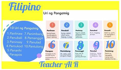 10 Uri ng Pangatnig II Mga halimbawa ng Pangatnig II Teacher Ai R - YouTube