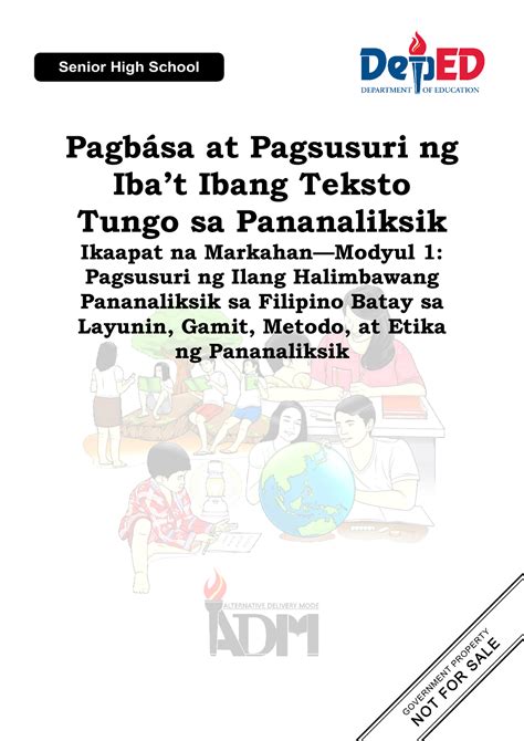 ibat ibang proseso ng pagbasa