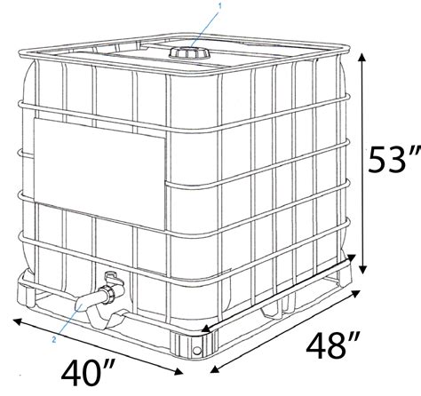 ibc totes dimensions