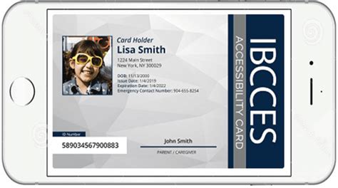 ibcces individual accessibility card