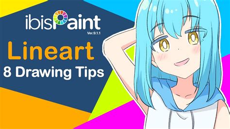 Ibis Paint X Lineart Tutorial