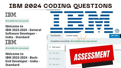 ibm coding assessment questions for software developer