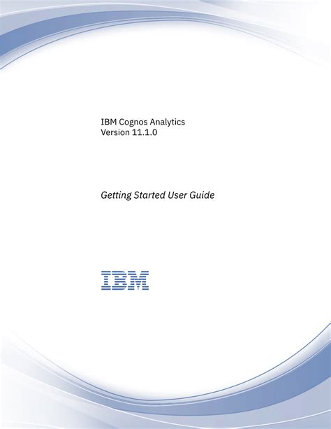 ibm cognos 11 user guide