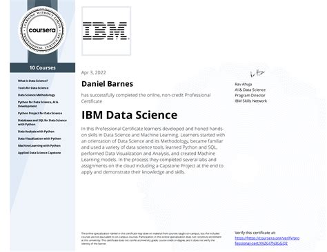ibm data analyst professional certificate github