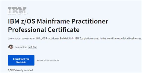 ibm mainframe certification courses