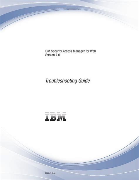 Ibm Security Access Manager For  Troubleshooting Guide