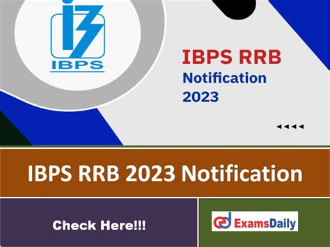 ibps rrb 2023 notification vacancy