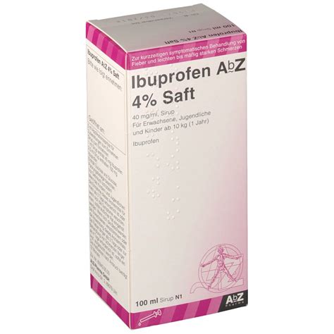 Ibuprofen AbZ 4 Saft