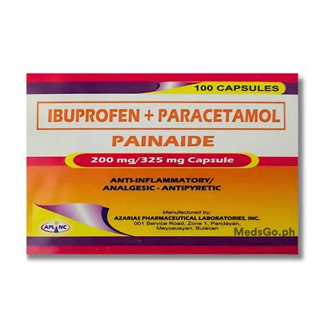 Ibuprofen Paracetamol Capsule