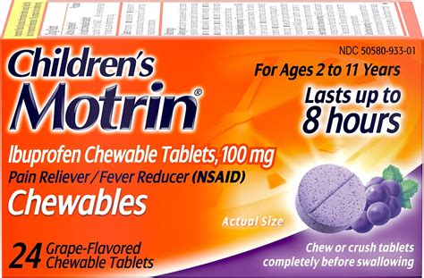 Ibuprofen Tablets Child