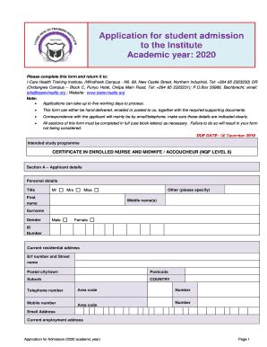 icare application form 2024