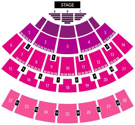 icc sydney seating map