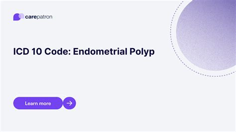 icd 10 code for endometrial polyp