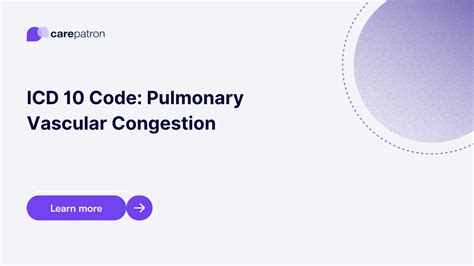 icd 10 code for pulm vascular congestion