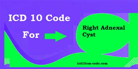 icd 10 code for right adnexal tenderness