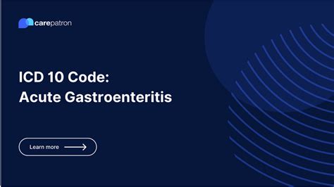 icd 10 code for viral gastroenteritis a08.9