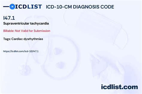 icd 10 code supraventricular arrhythmia