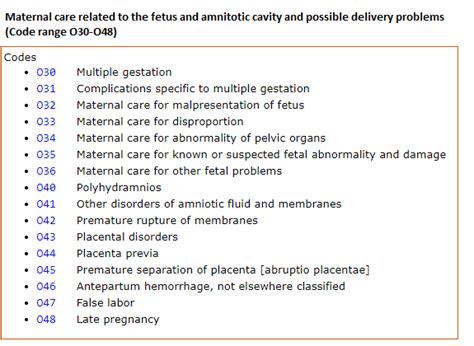 icd-10 code for advanced maternal age 3rd trimester