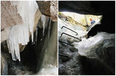 Ice Caves in Maine