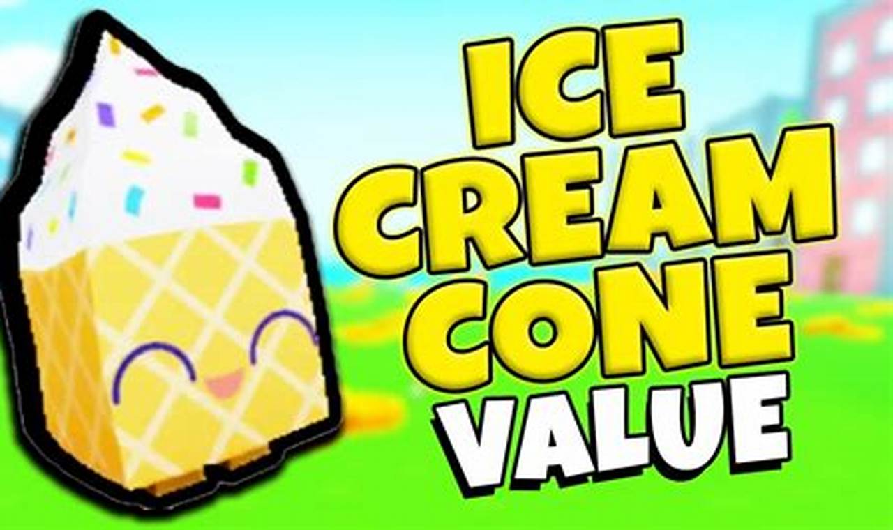 ice cream cone value pet sim x